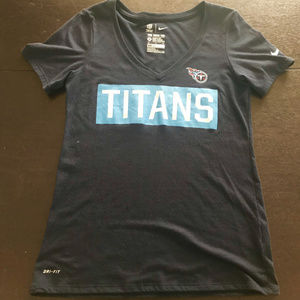 Titans Nike Dri-Fit Navy T-Shirt